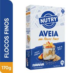 AVEIA FLOCOS FINOS NUTRY 170G