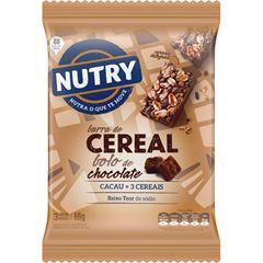 BAR NUTRY CEREAL BOLO CHOC 3X22G