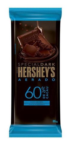 BARRA HERSHEY'S DARK 60% AERADO 12X85G