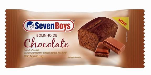 BOLINHO SEVEN BOYS CHOCOLATE 30G