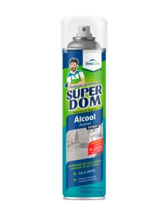 ALCOOL SPRAY SUPER DOM 400ML/270G