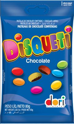 DISQUETI DORI CONF CHOCOLATE 16X60G