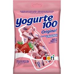 BALA DORI YOGURTE100 MORANGO 100G
