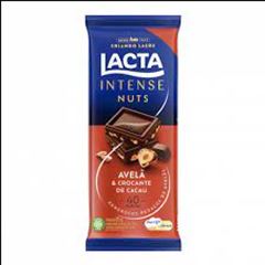 CHOC LACTA INTENSE NUTS 40% AVELA 17X85G