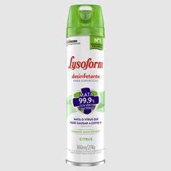 LYSOFORM AEROSSOL CITRUS 360ML