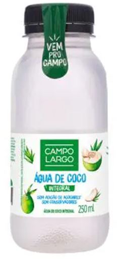 AGUA DE COCO CAMPO LARGO INTEG PET 250ML