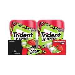 TRIDENT X GARRAFA MORANGO LIME 6X54G