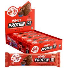 BAR NUTRY WHEY BRIGADEIRO 10X40G