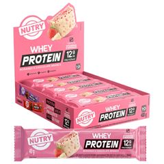 BAR NUTRY WHEY MORANGO 10X40G