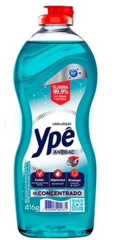 LAVA LOUCAS GEL YPE CONC ANTIBAC 416G