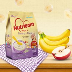 MINGAU NUTRIBOM BANANA E MACA 180G