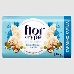 SABONETE FLOR YPE ROSA BRANCA AVELA 125G