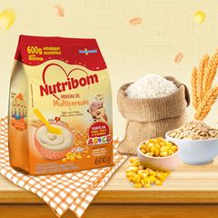 MINGAU NUTRIBOM MULTICEREAIS 600G NV