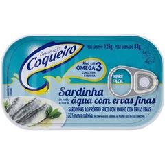SARDINHA COQUEIRO ERVAS FINAS 125G