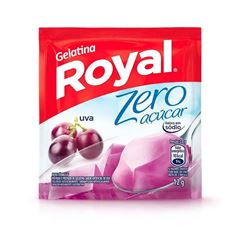GELATINA ROYAL ZERO UVA 12X12G