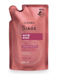 SIAGE REFIL COND NUTRI ROSE 400ML