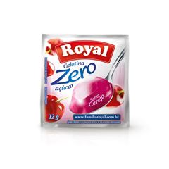 GELATINA ROYAL ZERO CEREJA NOVO 12X12G