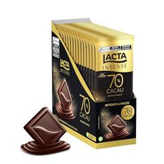 CHOC LACTA INTENSE 70% ORIGINAL 17X85G