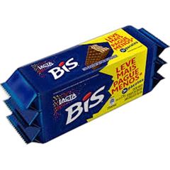 BIS LACTA AO LEITE TRIPACK 3UNX100,8G