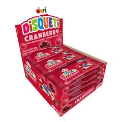 DISQUETI DORI CONF CRANBERRY CHOC 15X40G