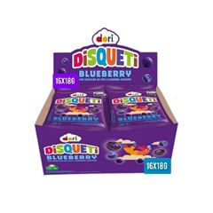 DISQUETI CHOCO BLUEBERRY CONF 16X18G