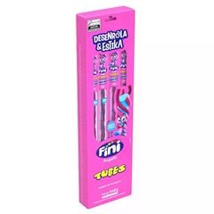REGALIZ FINI TUBES TUTTI FRUTTI 24X27G