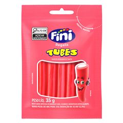 REGALIZ FINI TUBES TUTTI FRUTTI 10X35G