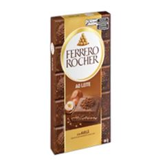 TABLETE FERRERO ROCHER AO LEITE 90G