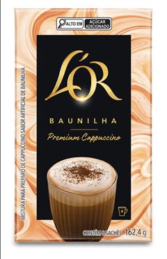 CAPPUCINO LOR BAUNILHA SACHE 8X20G