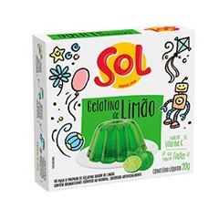 GELATINA SOL CX LIMAO 20G