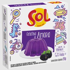 GELATINA SOL CX AMORA 20G