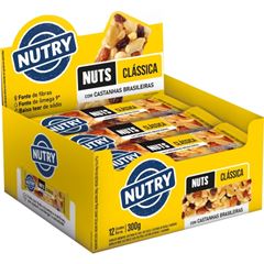 BAR NUTRY NUTS CLASSICA 12X25G