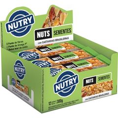 BAR NUTRY NUTS SEMENTES 12X25G