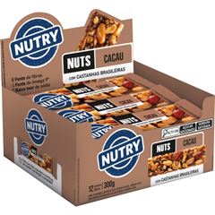 BAR NUTRY NUTS CACAU 12X25G