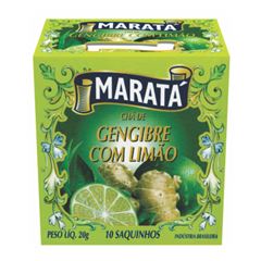 CHA MARATA GENGIBRE COM LIMAO 10X2G