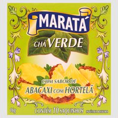CHA MARATA ABACAXI C HORTELA 10X1,6G