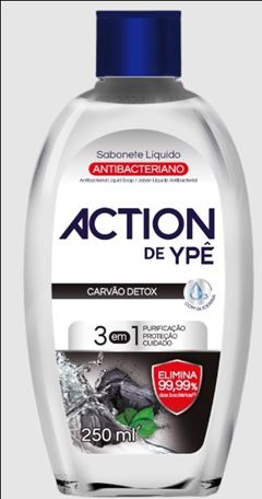 SABONETE LIQ ANTIBAC ACTION CARVAO 250ML