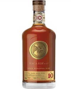 RUM GRAN RES BACARDI 10 ANOS 750ML