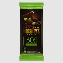 BARRA HERSHEY S DARK 60% MENTA 17X85G