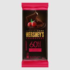BARRA HERSHEY S DARK 60% CRANBERY 17X85G