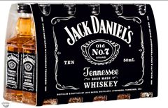 WHISKEY JACK DANIELS OLD NO. 7 10X50ML