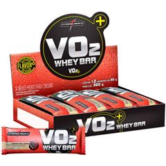 IM VO2 WHEY BAR MORANGO 12X30G