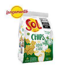 CHIPS SOL CEBOLA E SALSA 60G