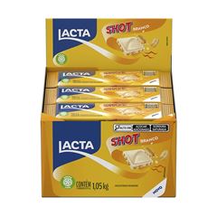 CHOC LACTA SHOT BRANCO 21X50G