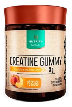 NT CREATINE GUMMY PESSEGO 60 UN