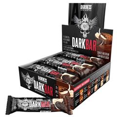 DK DARK BAR COOKIES C/ NIBS CACAU 8X90G