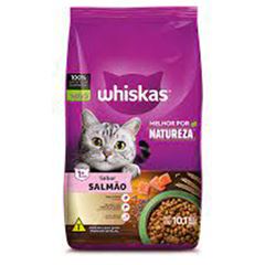 WHISKAS MP NATUREZA SALMAO 10,1KG