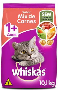 WHISKAS ADULT MIX DE CARNS 10,1KG