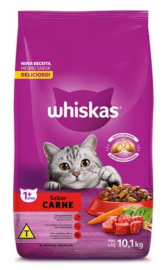 WHISKAS ADULT CARN 10,1KG