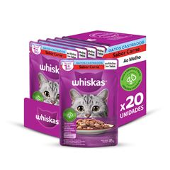 WHISKAS SACHE AD CAST CARN MOL 20X85G